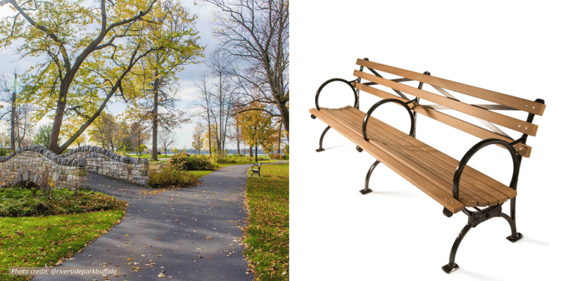 10 Favorite Scenes of Park Benches in Autumn preview 5